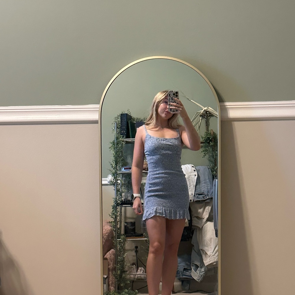 Abercrombie & Fitch Light Blue Mini Dress